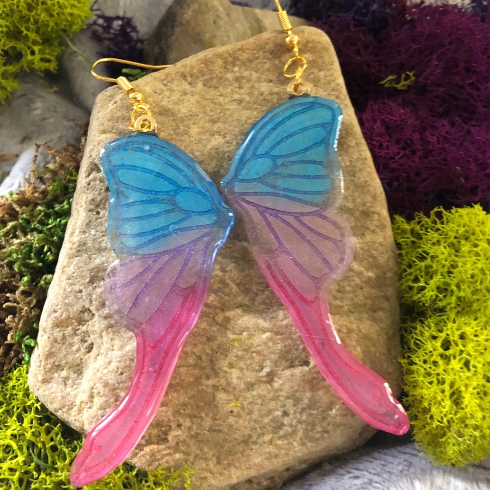 Resin earrings